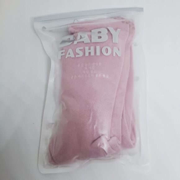 NWT Baby Fashion Pink Tights - Picture 2 of 5